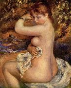 Pierre-Auguste Renoir Nach dem Bade oil painting